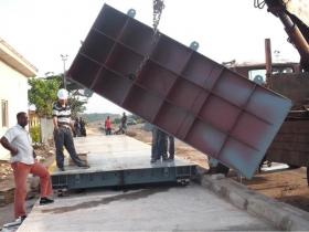 福建地磅厂家出售10吨-200吨带引坡地磅秤